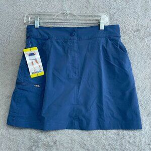 NEW 32 Degrees Cool Women's S Skort Vintage Indigo Polyester & Spandex